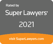 Rated By Super Lawyers 2021 Badge