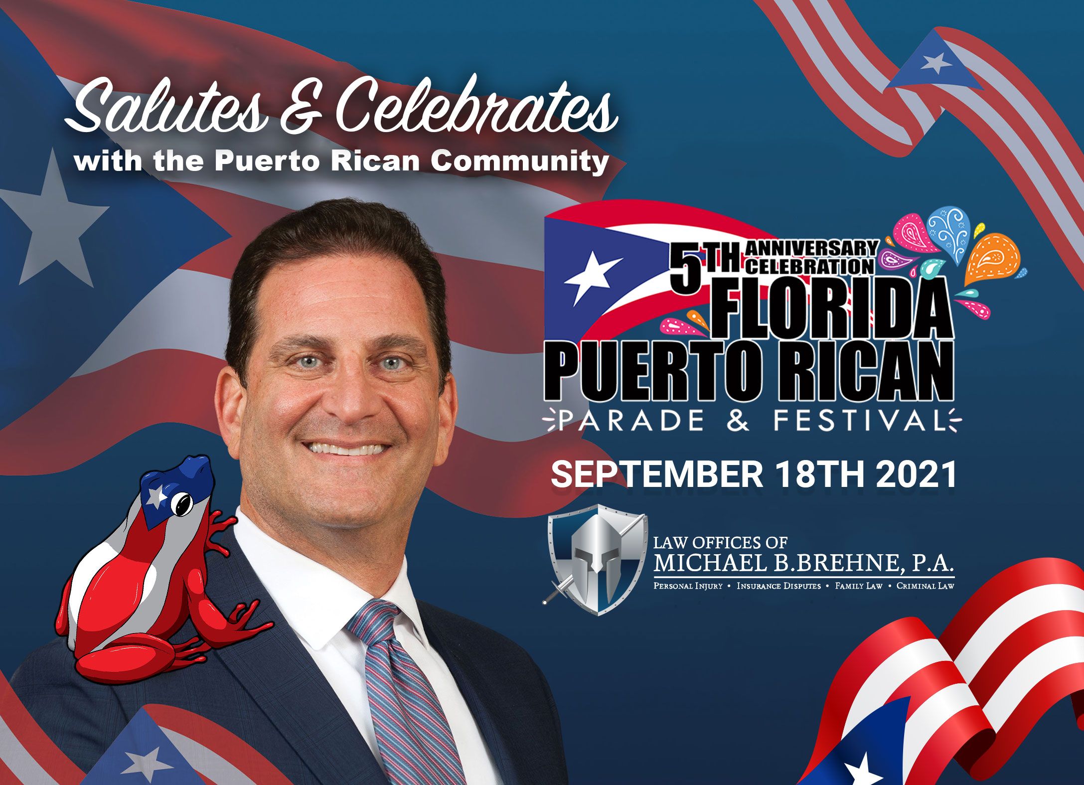 Join Us At The 2021 Florida Puerto Rican Parade Festival